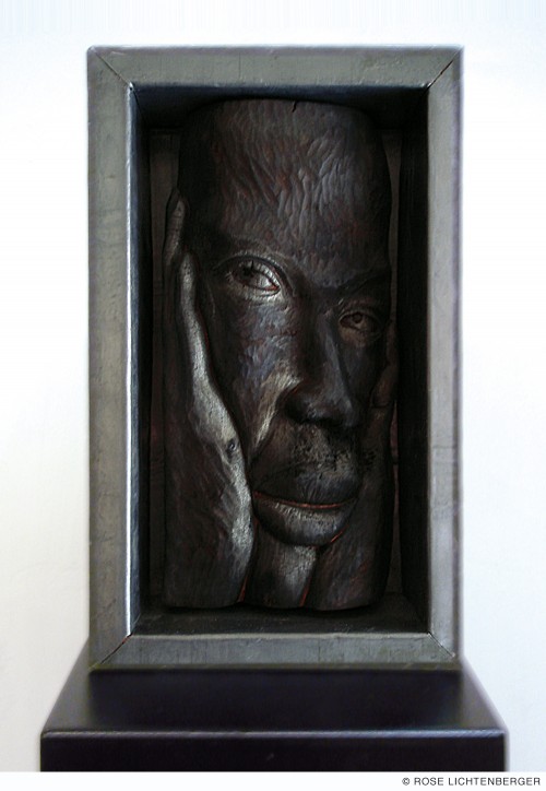 Abbildung: Afrika (Skulpturen) III – Schwarzer Denker