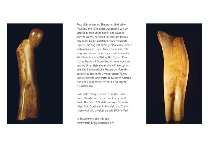 Abbildung: Rose Lichtenberger – Holzskulpturen