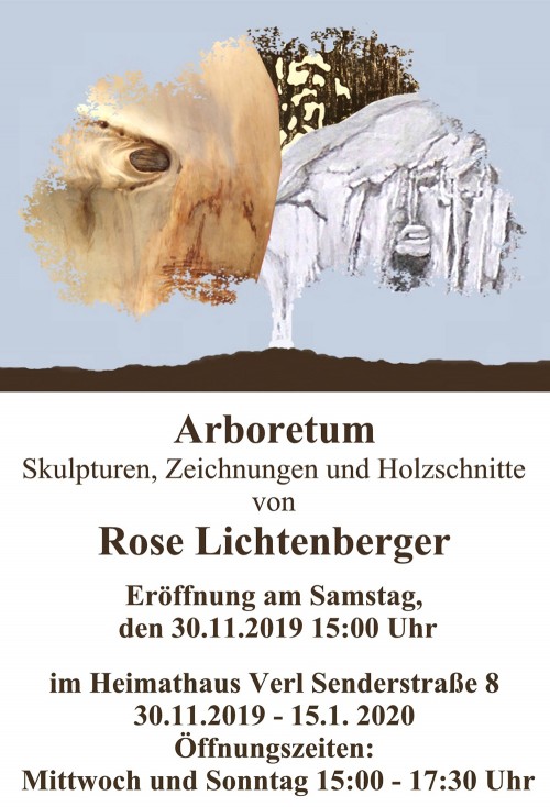 Abbildung: Arboretum – Skulpturen, Zeichnungen und Holzschnitte von Rose Lichtenberger